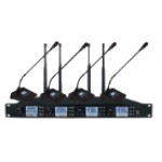 Hitrolink 1 to four Gooseneck Microphone